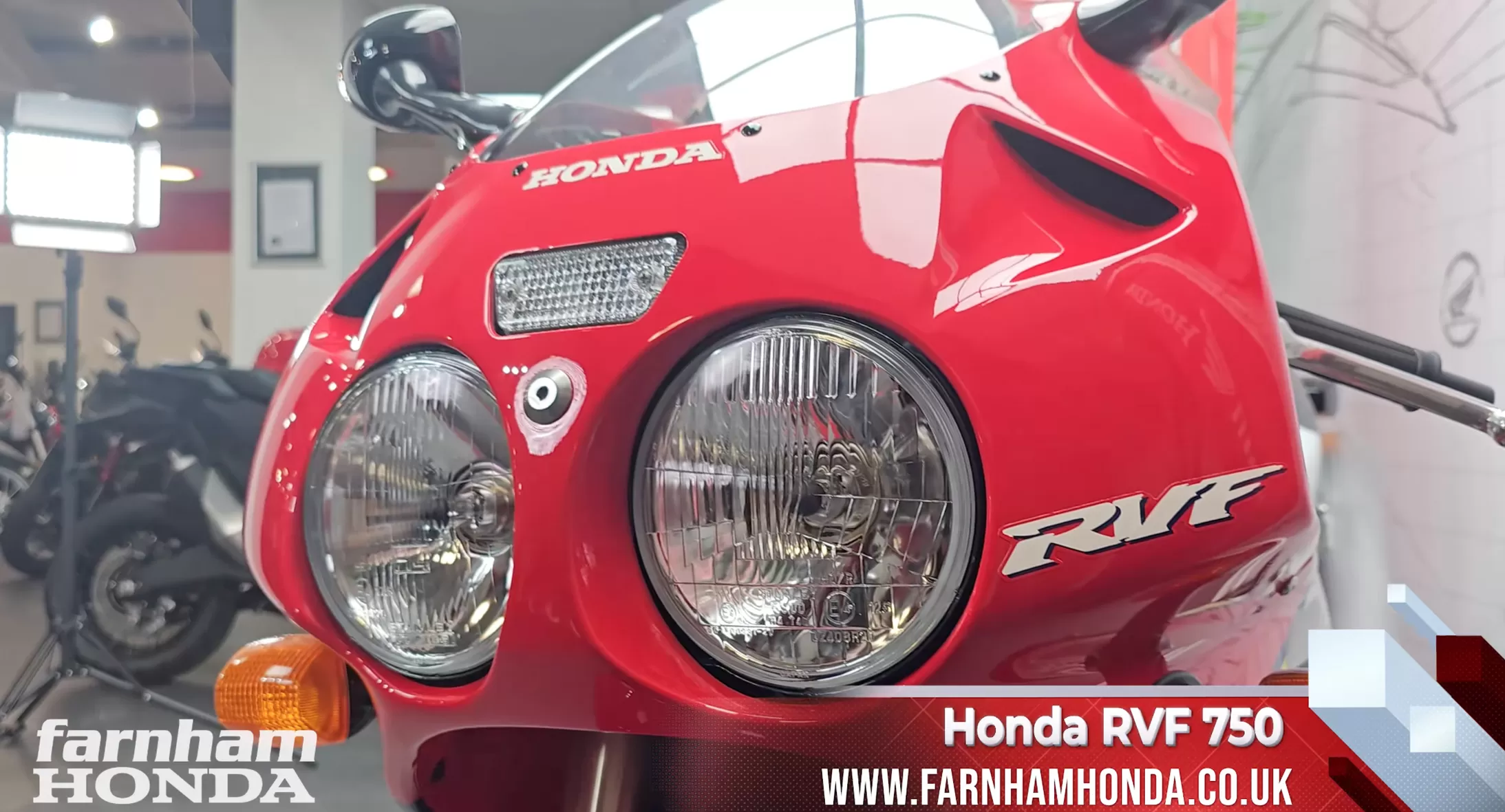 Honda RVF750 light cluster